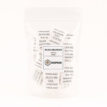 3DSUPREME - Silica Gel Packs - 30x10g - Single Use