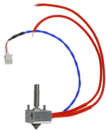 Flashforge - Left Hotend Assembly - Hardened Steel - 0.4mm - Creator 3 Pro