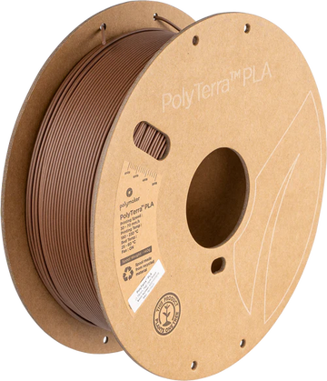 Polymaker - PolyTerra PLA - Earth Brown - 1.75mm - 1kg