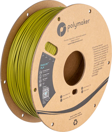 (UDGÅR) - Polymaker Polylite PLA - Olive Green - 1.75mm - 1kg