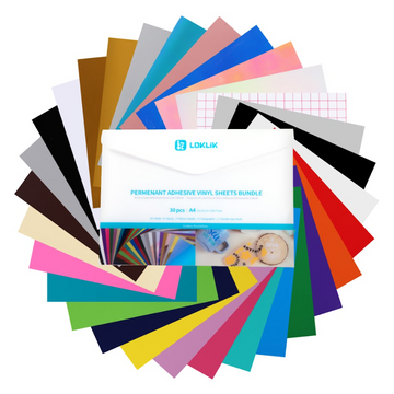 LOKLIK - Permanent Vinyl Material Bundle - A4