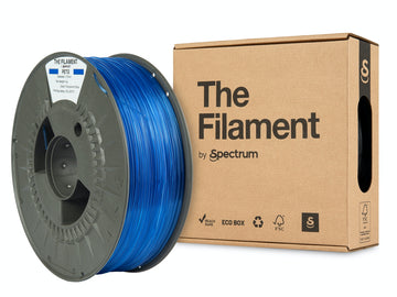 The Filament - PETG - Transparent Blue - 1.75mm - 1kg