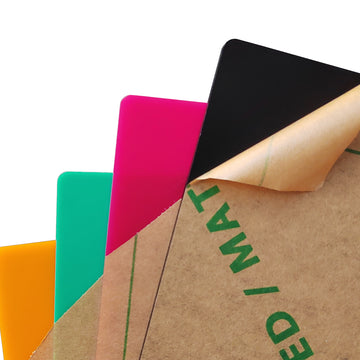Creality 3D - Frosted Colorful Acrylic Sheets - Falcon Series (10pcs)