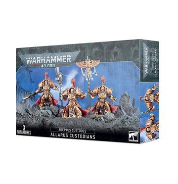 Warhammer 40k: Adeptus Custodes - Allarus Custodians