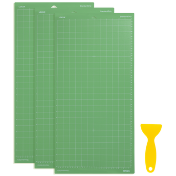 LOKLIK - Cutting Mat - Standard Grip - Green - 30.5x61cm - 3pack