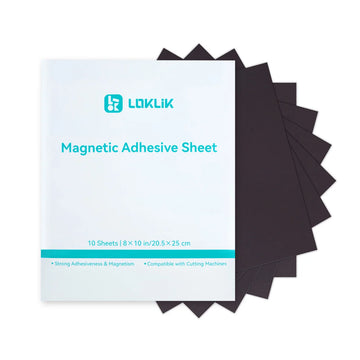 LOKLiK - Magnetic Sheet til Sublimation m.m. - 0.5MM - 10 Pack