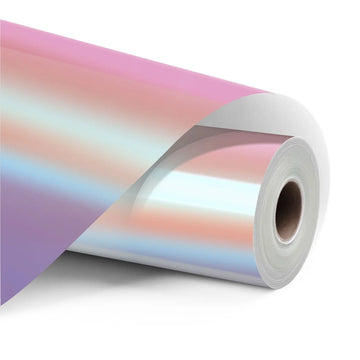 LOKLIK - Permanent Adhesive Vinyl - 30.5 x 90cm - Holographic Bluish Violet