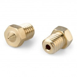 Short V6 - SpiderNozzle - (Pick a Size) - (SpiderMaker, PrimaCreator etc.) UDGÅR!