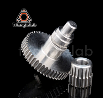 TriangleLab - Stainless Steel Extruder Gear - Prusa Mini