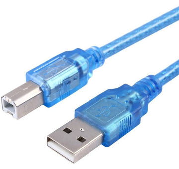USB cable 2.0 - USB-A male - USB-B male - 0.3m