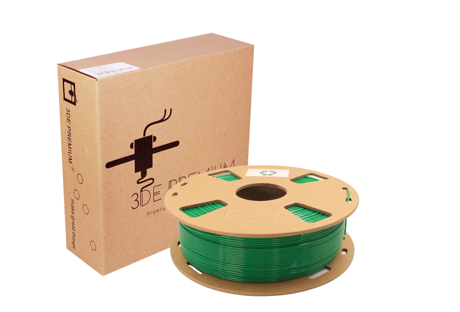 <tc>Dunkelgrün – 3DE Premium PETG – 1,75 mm</tc>