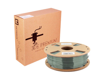 3DE Premium - PLA Silky - Silver - 1.75mm - 1kg