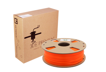 3DE Premium - PLA Fluorescent - Safety Orange - 1.75mm - 1kg