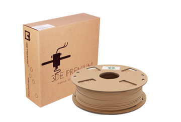 3DE Premium - PLA - Light Wood - 1.75mm - 1kg