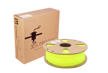 3DE Premium - PLA Fluorescent - Neon Yellow - 1.75mm - 1kg