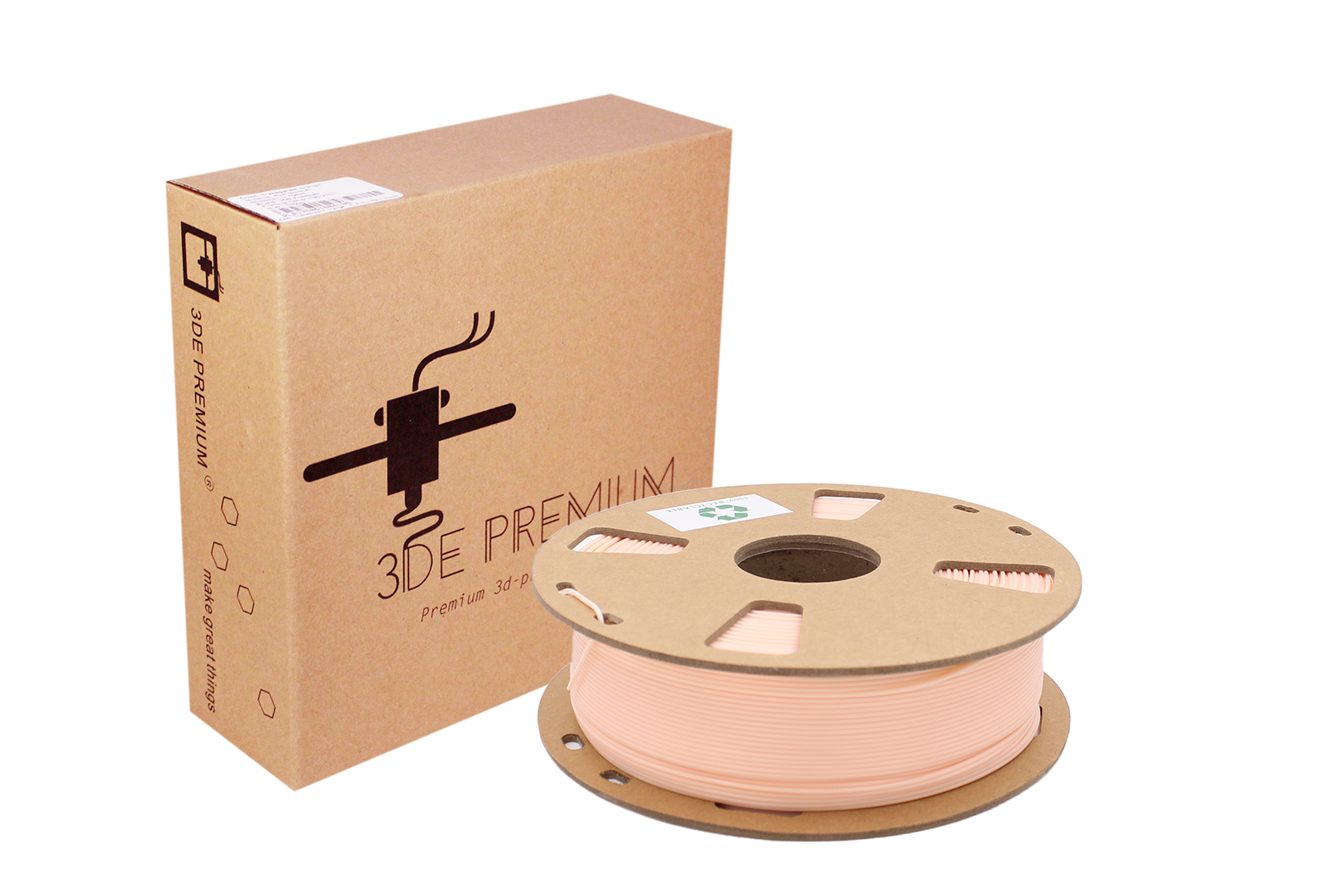 <tc>Nude-Farbe – 3DE Premium PLA – 1,75 mm</tc>