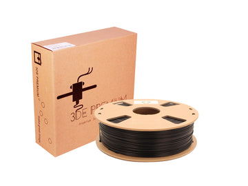 3DE Premium - PLA - Pirate Black - 1.75mm - 1kg