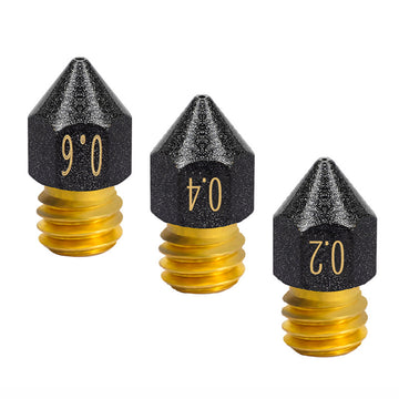 Spider - Teflon Plated MK8 - Brass Nozzle (Pick a Size)