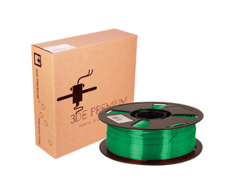 3DE Premium - PLA High Speed - Silky Green - 1.75mm - 1kg