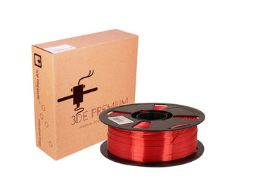 3DE Premium - PLA High Speed - Silky Red - 1.75mm - 1kg