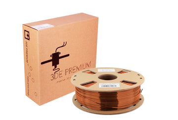 3DE Premium - PLA Silky - Copper - 2.85mm - 1kg