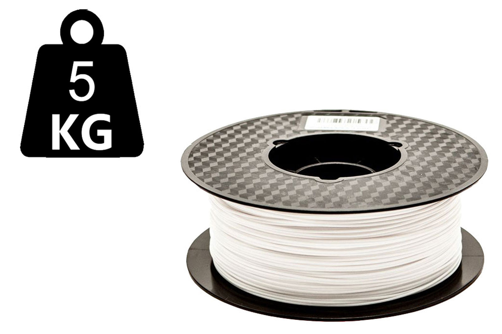 GIGANT 5kg - Solid White- 3DE Premium PETG - 1.75mm