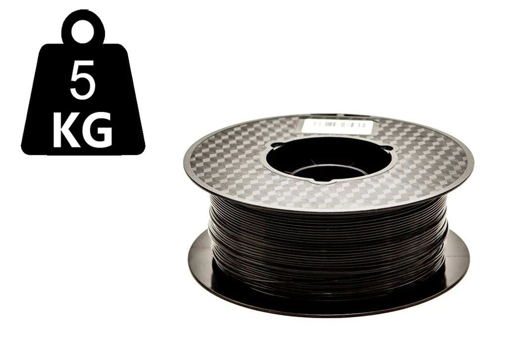 GIGANT 5kg - 3DE MAX - PLA - Pure Black - 1.75mm