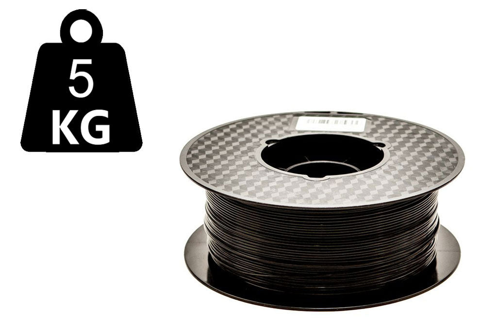 GIGANT 5kg - Solid Black - 3DE Premium PETG - 1.75mm