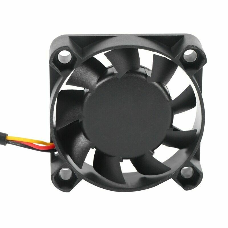 Aimsoar - 40x40x10mm 5V Ball Bearing Fan/Blæser for Prusa i3 MK3-MK3S