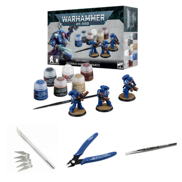 Warhammer 40k: Space Marine - Infernus Marines + Paints & Tools - Bundle