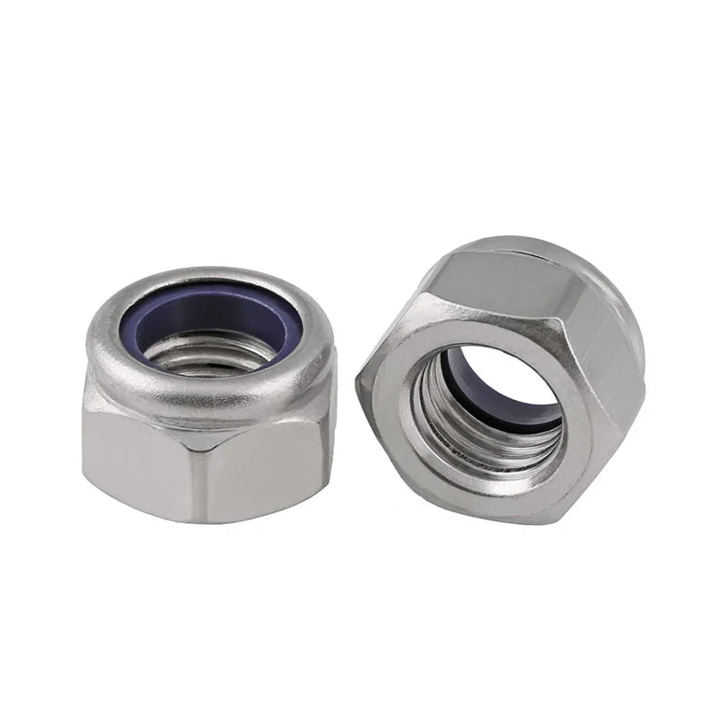 M5 Hex Nut Låsemøtrik - 10 pcs