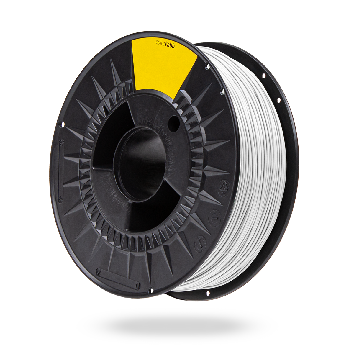 ColorFabb - PLA High Speed Pro - Semi-Matte Traffic White - 1.75mm - 1kg