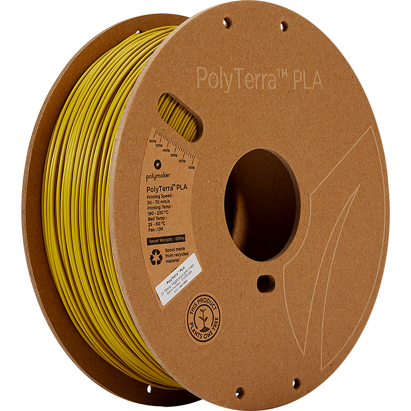 Polymaker - PolyTerra PLA - Army Light Green - 1.75mm - 1kg