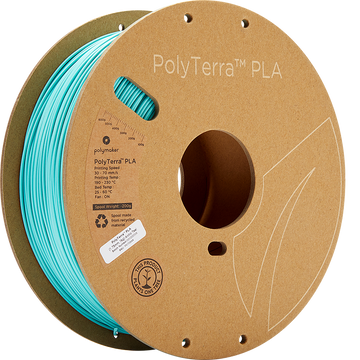 Polymaker - PolyTerra PLA - Arctic Teal - 1.75mm - 1kg