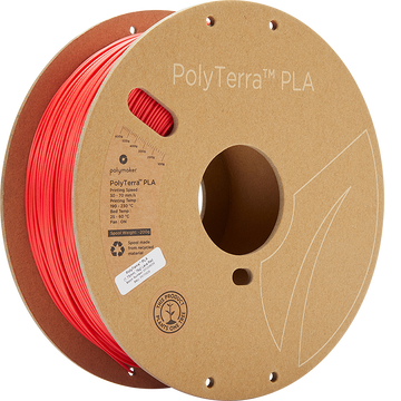 Polymaker - PolyTerra PLA - Lava Red - 1.75mm - 1kg