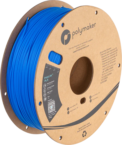 PolyLite PLA Azure Blue 1.75 mm / 1000 g