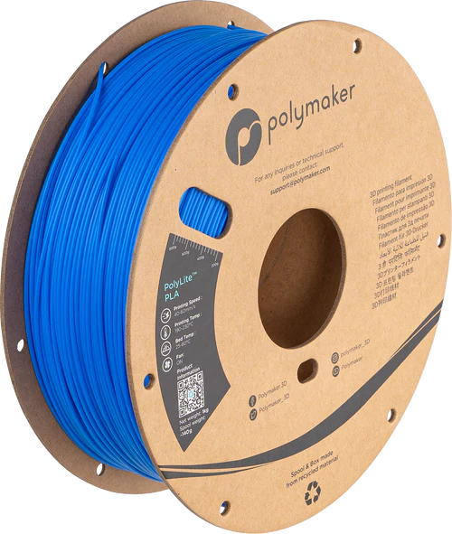 Polymaker Polylite PLA - Azure Blue - 1.75mm - 1kg