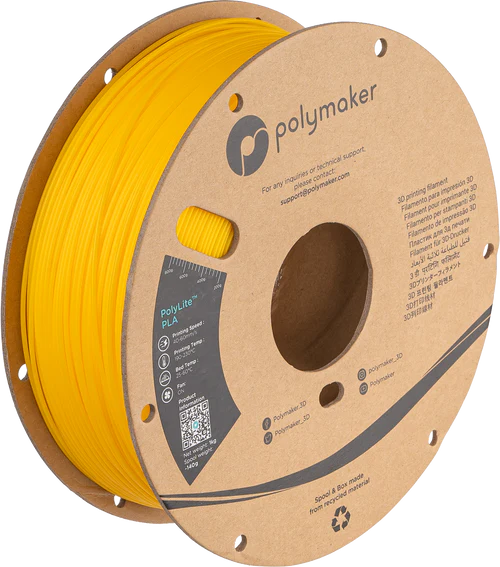 Polymaker Polylite PLA - Yellow - 1.75mm - 1kg