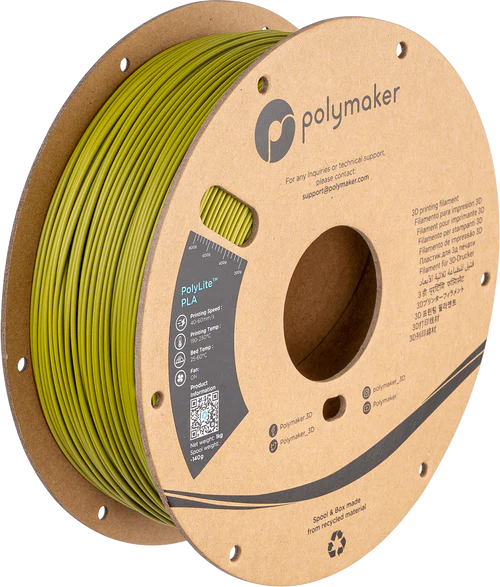 Polymaker Polylite PLA - Olive Green - 1.75mm - 1kg