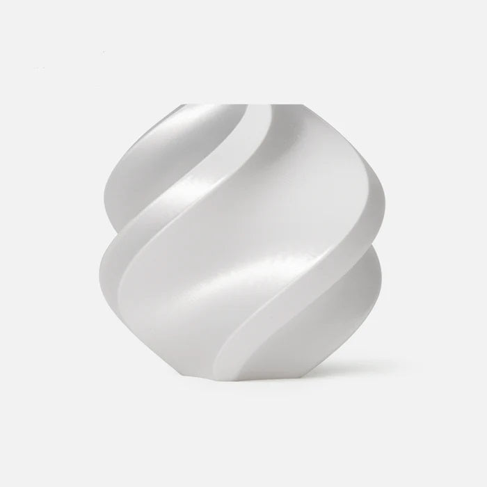(UDGÅR) - Bambu Lab - PLA Silk - White - 1.75mm - 1kg