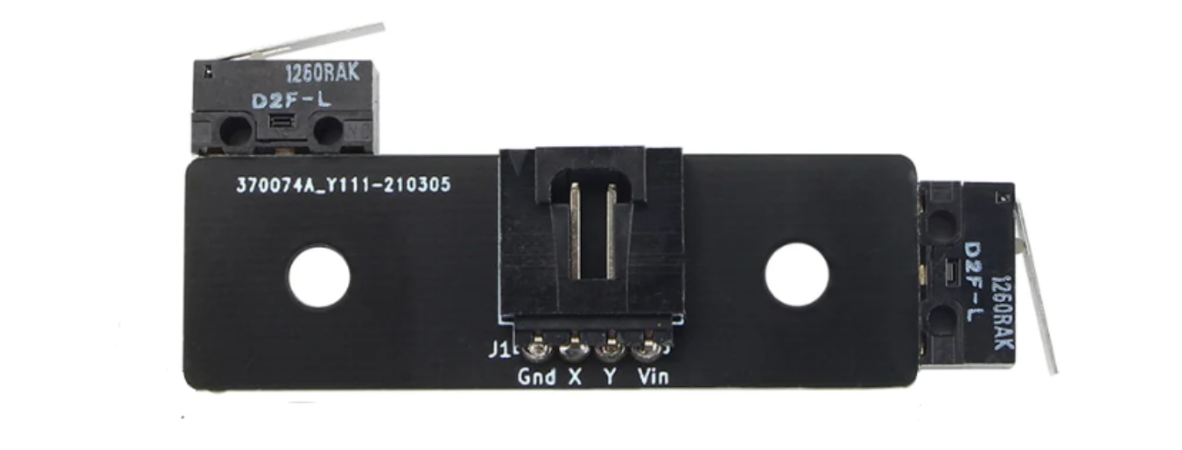 Mikroschalter XY-Achsen-Endanschlag PCB mit Omron D2F-L