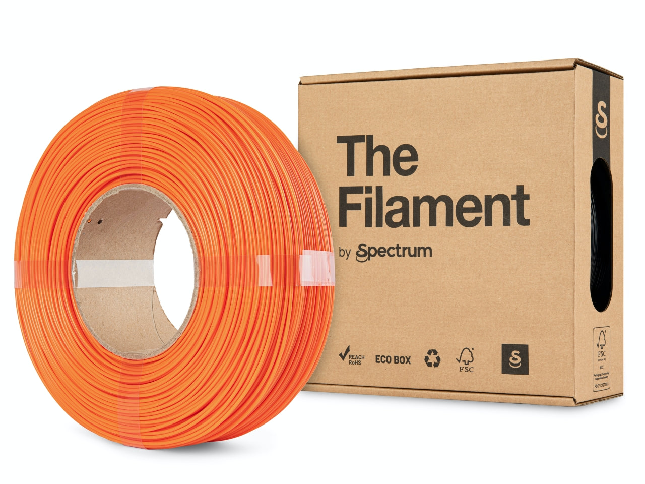 The Filament - PLA - Machinery Orange - 1.75mm - 1kg - Refill