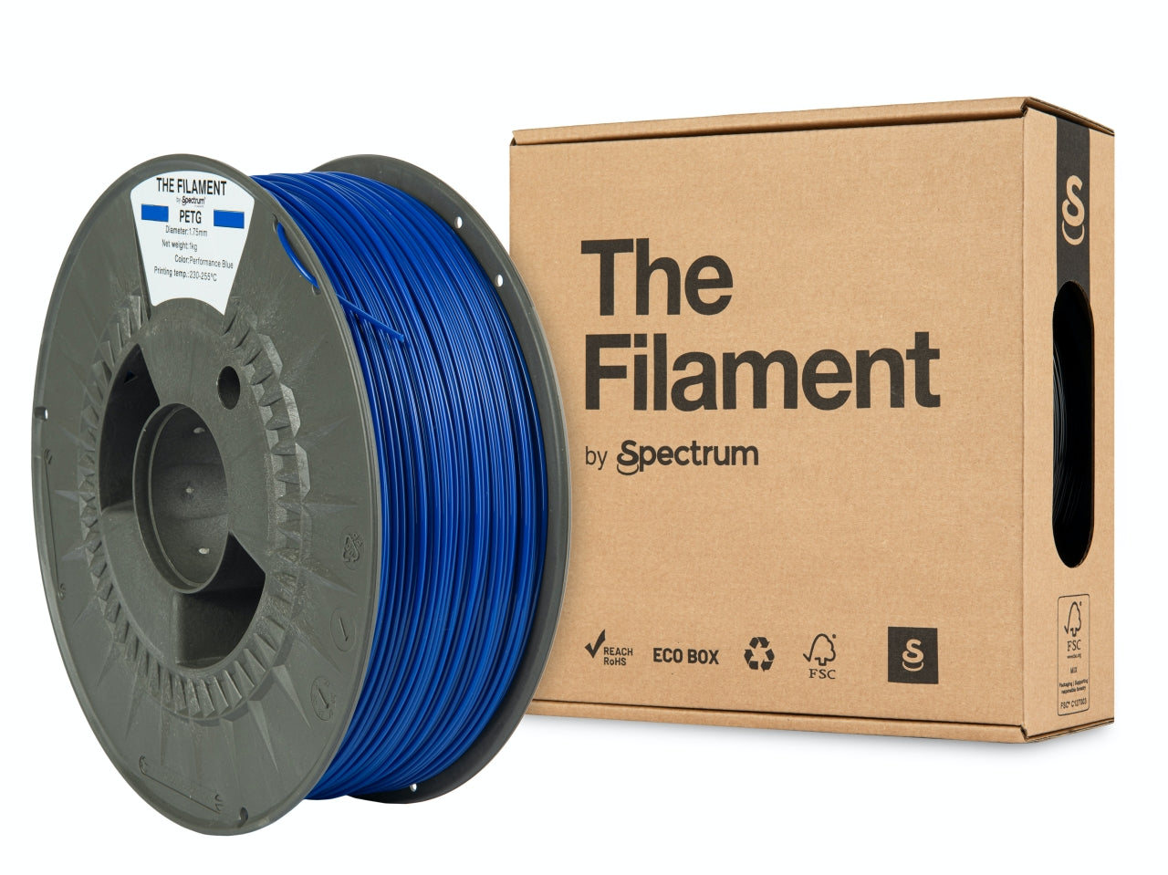 The Filament - PETG - Performance Blue - 1.75mm - 1kg