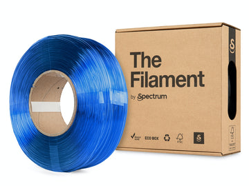 The Filament - PETG - Transparent Blue - 1.75mm - 1kg - Refill