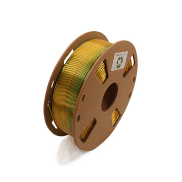 3DE Premium - BiColor - PLA Silky - Green & Yellow - 1.75mm - 1kg