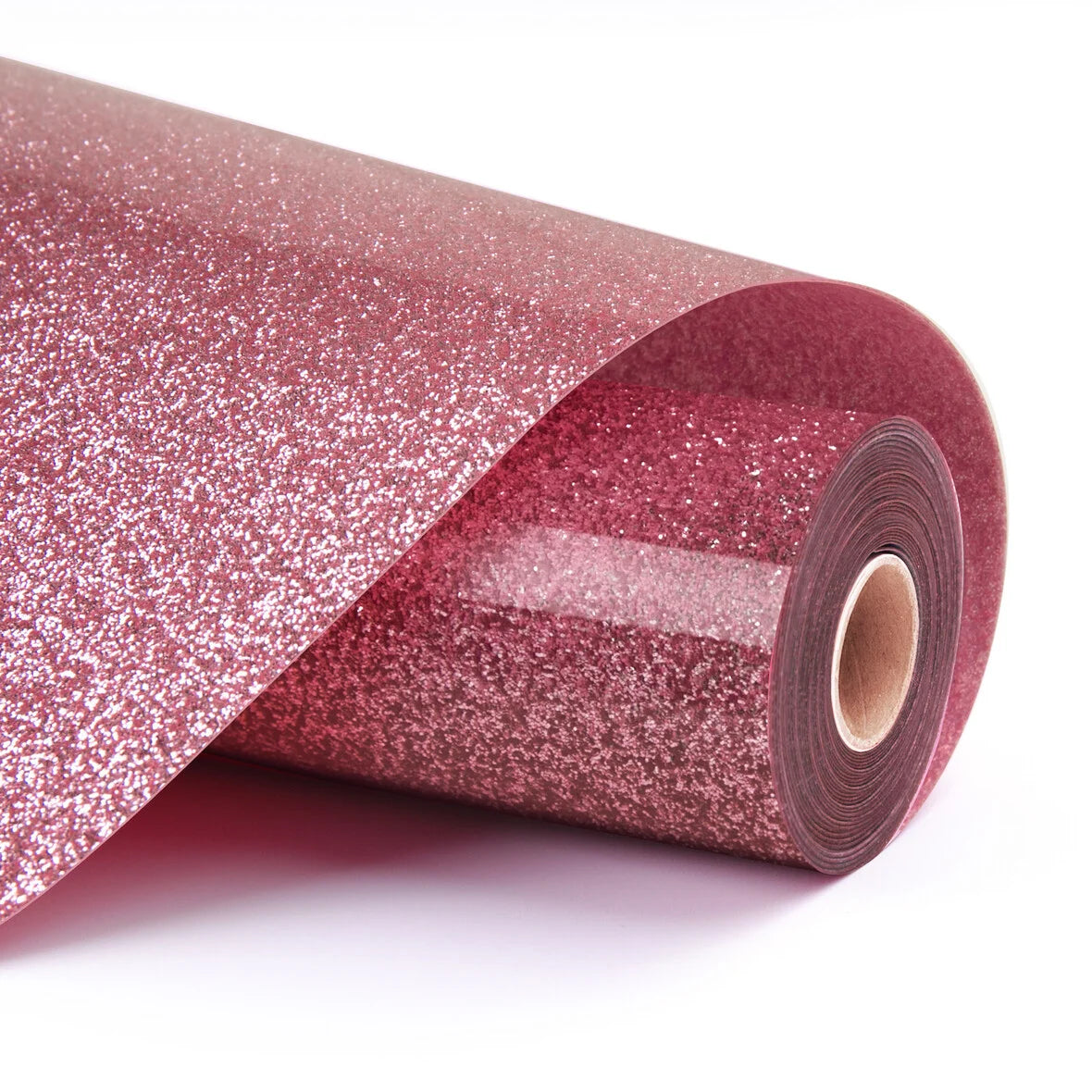 LOKLIK - Heat Transfer Vinyl - 30.5 x 90cm - Glitter Pink