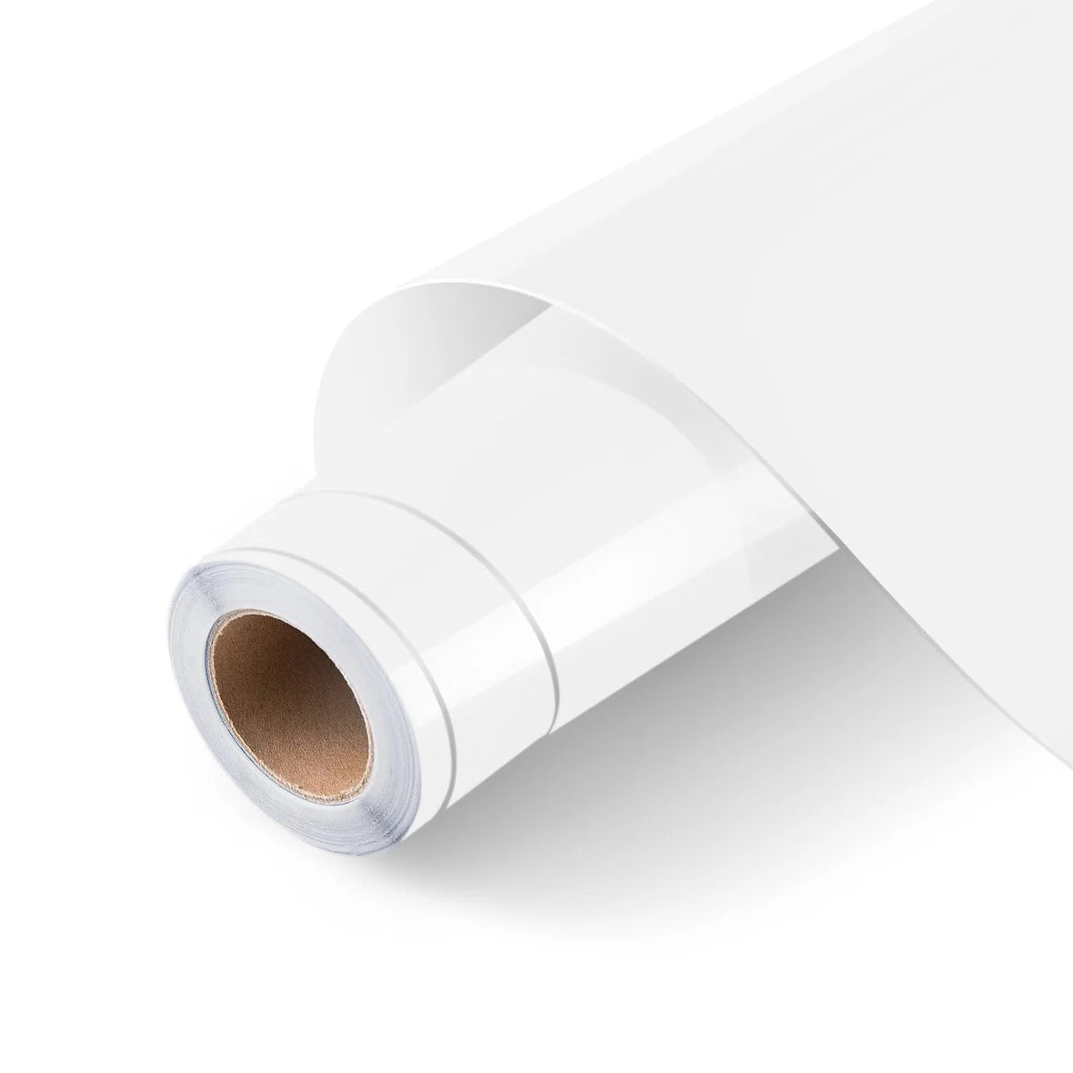 LOKLIK - Permanent Adhesive Vinyl - Glossy - White - 30.5cm x 1.80m