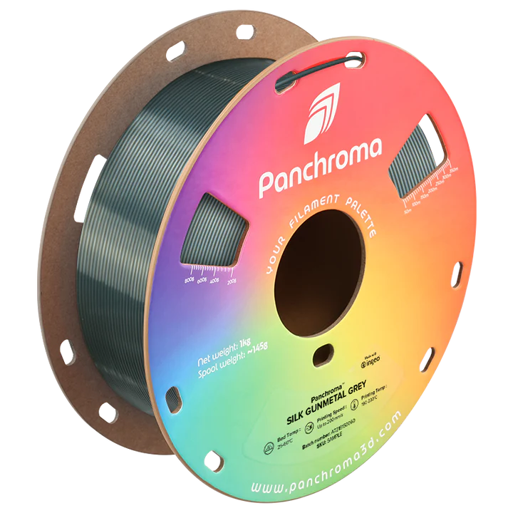 Polymaker - Panchroma™ PLA - Silk Gunmetal Grey - 1.75mm - 1kg