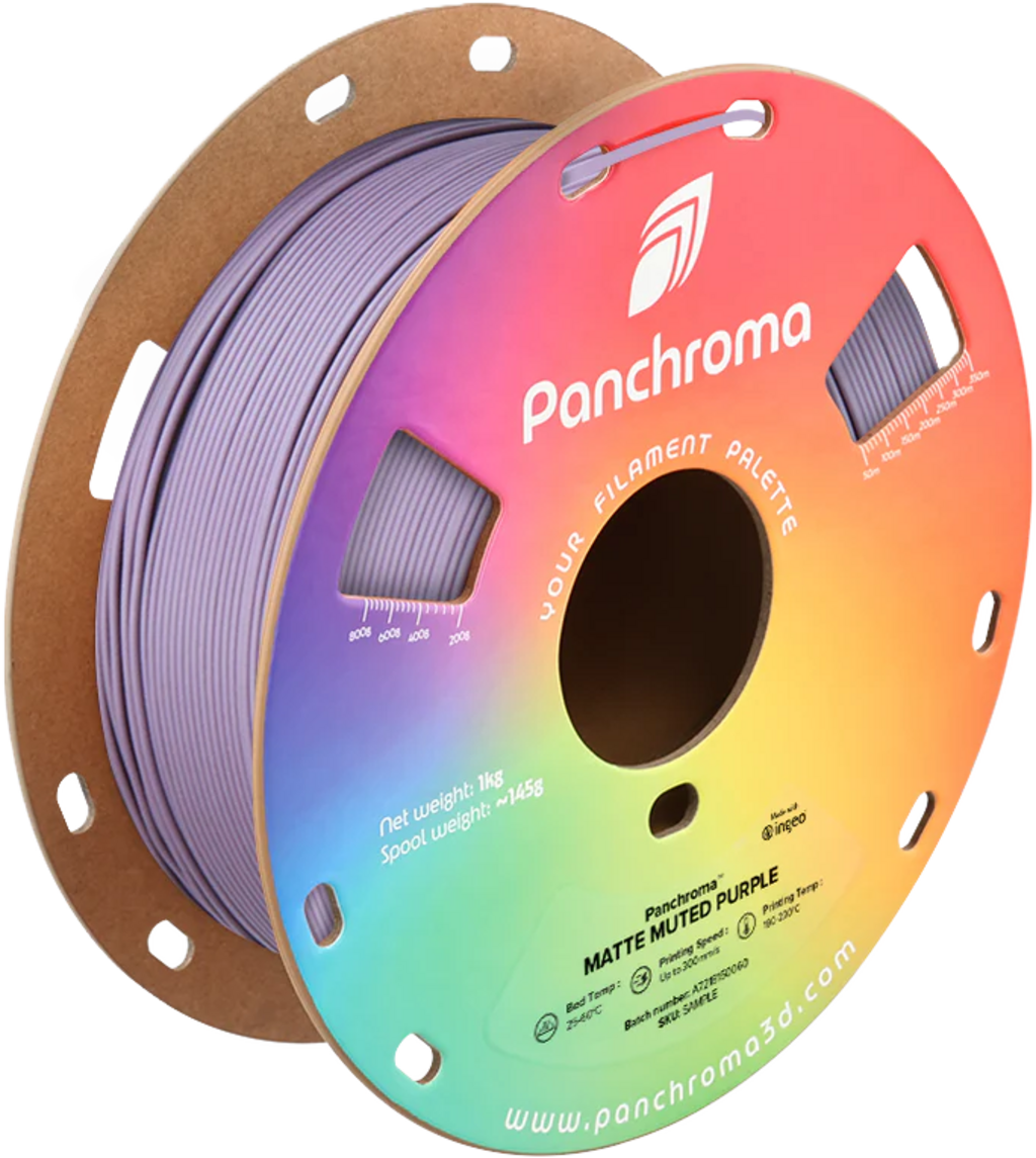 Polymaker - Panchroma™ PLA - Matte Muted Purple - 1.75mm - 1kg