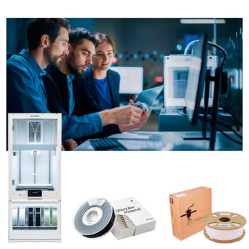 Ultimaker S7 Bundle + inkl. 1 times undervisning + 2 ruller 3DE filamenter
